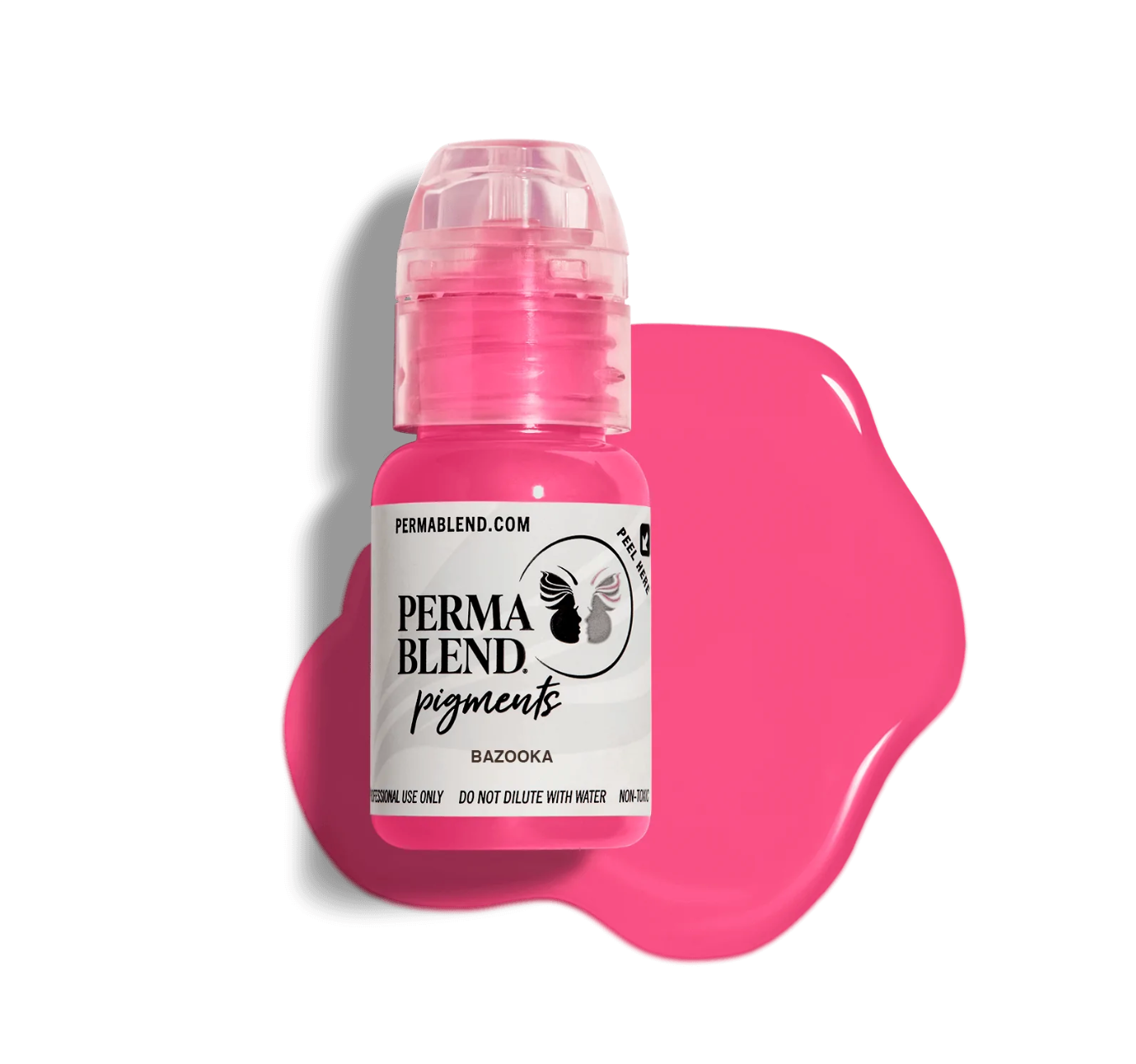 Perma Blend Bazooka 1/2 oz 15 ml Dudak İçin Kalıcı Makyaj Boyası Permablend
