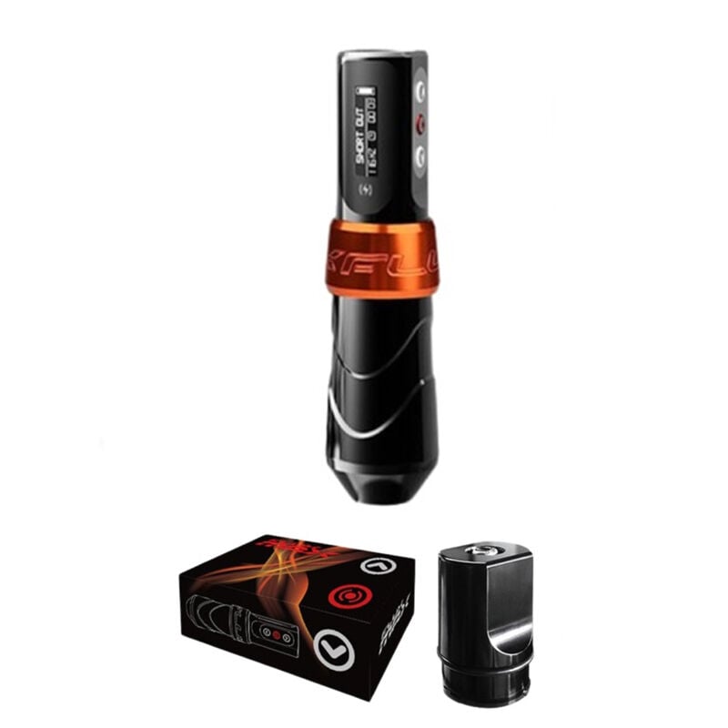 Bronc FluxMax Bataryalı Pen Dövme Makinesi Turuncu
