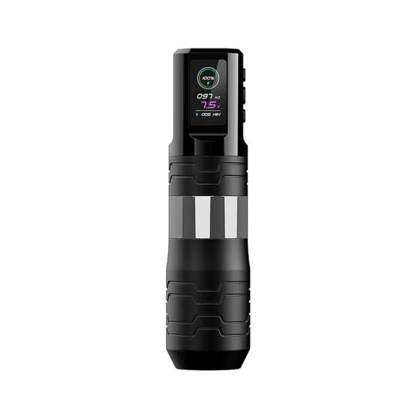 Ez P3 Pro Turbo Şarj Edilebilir Bataryalı Ayarlanabilir Stroke  Pen Rotary Dövme Makinesi Gri