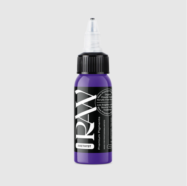 Raw Pigments Amethyst 1/2 oz 15 ml Mor Dövme Boyası
